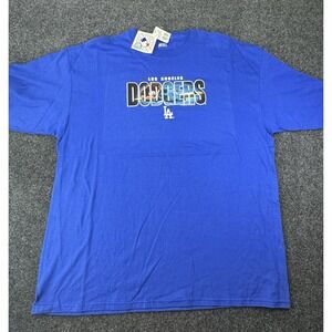 2007 Los Angeles Dodgers T-Shirt 2XL Blue MLB VF Imagewear NWT